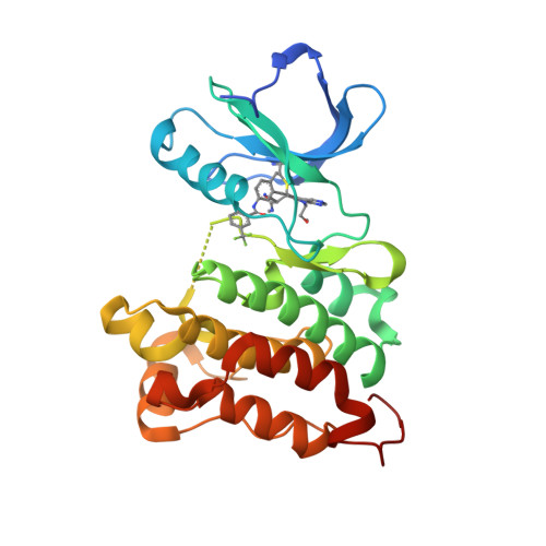 Rcsb Pdb 5sys C Src V281c Bound To N 3 6 1e 2 Cyano 3 Methylamino 3 Oxoprop 1 En 1 Yl 7 2 Methoxyethyl 7h Pyrrolo 2 3 D Pyrimidin 5 Yl Ethynyl 4 Methylphenyl 3 Trifluoromethyl Benzamide Inhibitor