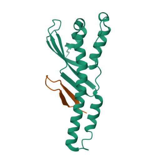 Rcsb Pdb 5tgj Structure Of The Snx5 Px Domain In Complex With Chlamydial Protein Ince In Space Group I2