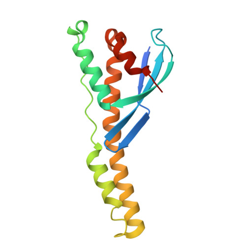 Rcsb Pdb 5tgj Structure Of The Snx5 Px Domain In Complex With Chlamydial Protein Ince In Space Group I2