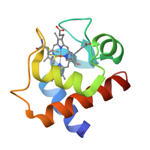 Rcsb Pdb 6tsy Cytochrome C6 From Thermosynechococcus Elongatus In A Monoclinic Space Group