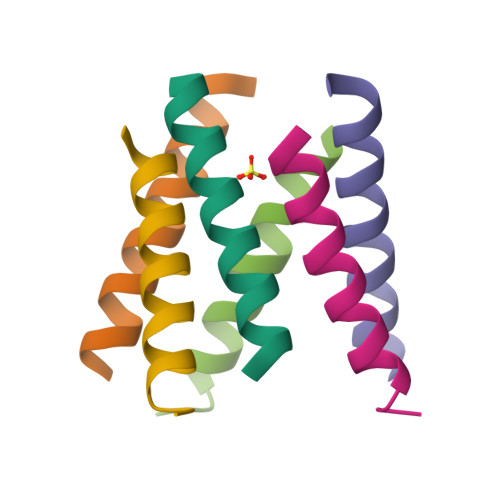 Rcsb Pdb 1u9g Heterocyclic Peptide Backbone Modification In Gcn4 Pli Based Coiled Coils Replacement Of K 8 L 9