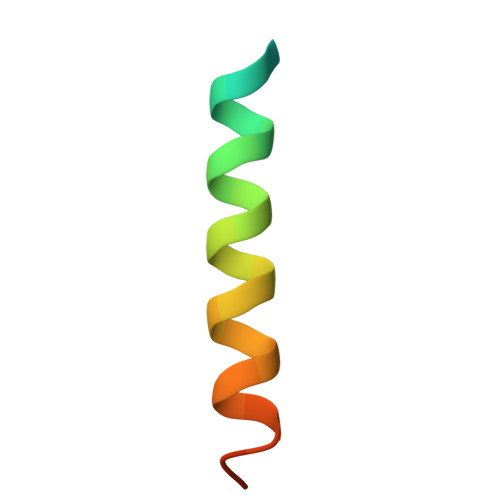 Rcsb Pdb 1u9g Heterocyclic Peptide Backbone Modification In Gcn4 Pli Based Coiled Coils Replacement Of K 8 L 9