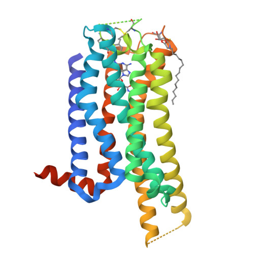 Rcsb Pdb 4ug2 Thermostabilised Human A2a Receptor With Cgs21680 Bound