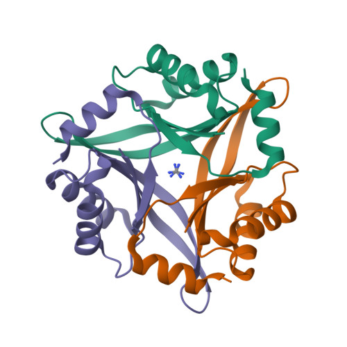 Rcsb Pdb 1umj Crystal Structure Of Pyrococcus Horikoshii Cuta In The Presence Of 3m Guanidine Hydrochloride