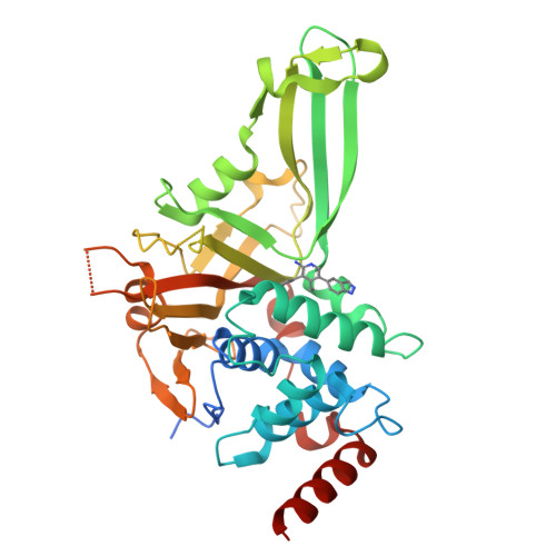 Rcsb Pdb 5uqv Usp7 In Complex With Gne6640 4 2 Amino 4 Ethyl 5 1h Indazol 5 Yl Pyridin 3 Yl Phenol