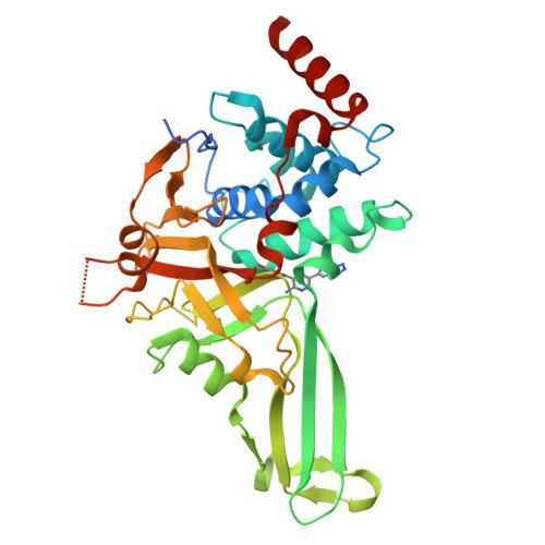 Rcsb Pdb 5uqv Usp7 In Complex With Gne6640 4 2 Amino 4 Ethyl 5 1h Indazol 5 Yl Pyridin 3 Yl Phenol