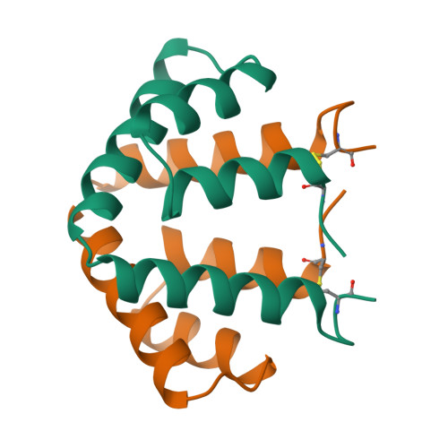 Rcsb Pdb 1utg Refinement Of The C2221 Crystal Form Of Oxidized Uteroglobin At 1 34 Angstroms Resolution