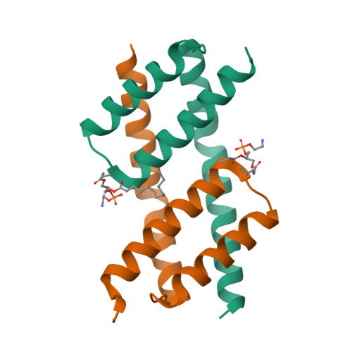 Rcsb Pdb 6uxm Crystal Structure Of Bak Core Domain Bh3 Groove Dimer In Complex With E Coli Lipid