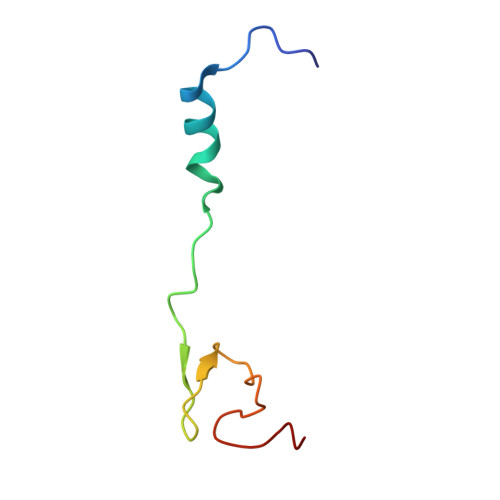 Rcsb Pdb 5uyq 70s Ribosome Bound With Near Cognate Ternary Complex Base Paired To A Site Codon Closed 30s Structure Iii Nc