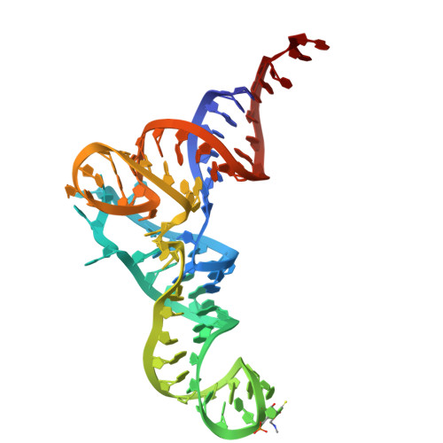 Rcsb Pdb 5uyq 70s Ribosome Bound With Near Cognate Ternary Complex Base Paired To A Site Codon Closed 30s Structure Iii Nc