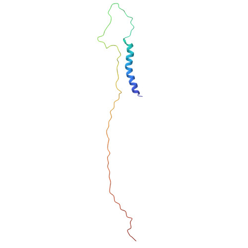 Rcsb Pdb 4v6m Structure Of The Ribosome Secye Complex In The Membrane Environment