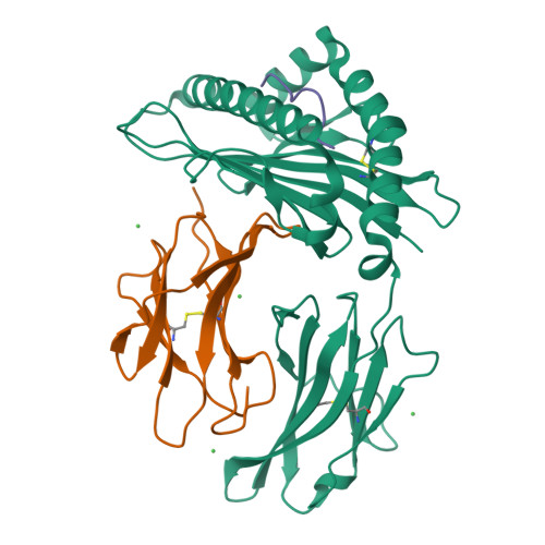 Rcsb Pdb 3vj6 Structure Of The Mhc Class Ib Molecule Qa 1b