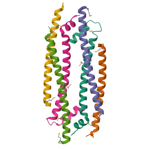 Rcsb Pdb 5vjx Crystal Structure Of The Clock Transcription Domain Exon19 In Complex With A Repressor