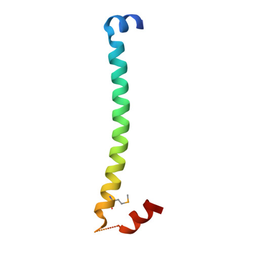 Rcsb Pdb 5vjx Crystal Structure Of The Clock Transcription Domain Exon19 In Complex With A Repressor