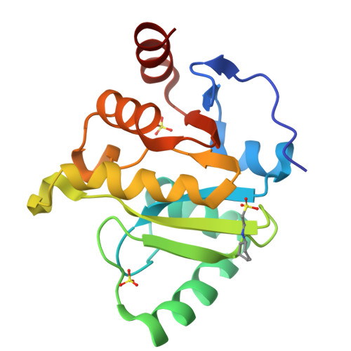 Rcsb Pdb 6vxs Crystal Structure Of Adp Ribose Phosphatase Of Nsp3 From Sars Cov 2