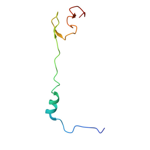 Rcsb Pdb 4w2e Crystal Structure Of Elongation Factor 4 Ef4 Lepa Bound To The Thermus Thermophilus 70s Ribosome