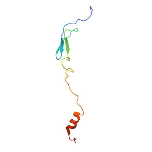 Rcsb Pdb 4w4g Postcleavage State Of 70s Bound To Higb Toxin And Aaa Lysine Codon