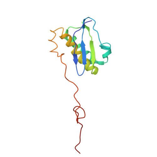 Rcsb Pdb 4w4g Postcleavage State Of 70s Bound To Higb Toxin And Aaa Lysine Codon