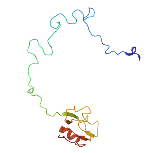 Rcsb Pdb 4w4g Postcleavage State Of 70s Bound To Higb Toxin And Aaa Lysine Codon