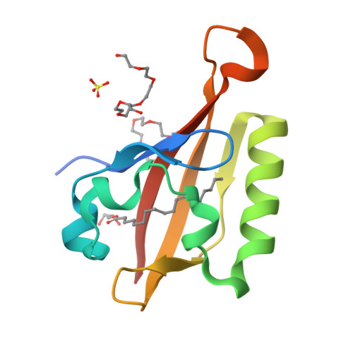 Rcsb Pdb 4wn5 Crystal Structure Of The C Terminal Per Arnt Sim Pasb Of Human Hif 3alpha9 Bound To 18 1 1 Monoacylglycerol