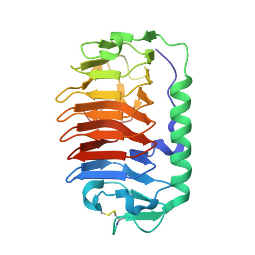 RCSB PDB WP Crystal Structure Of Antifreeze Protein From An Antarctic Sea Ice Bacterium