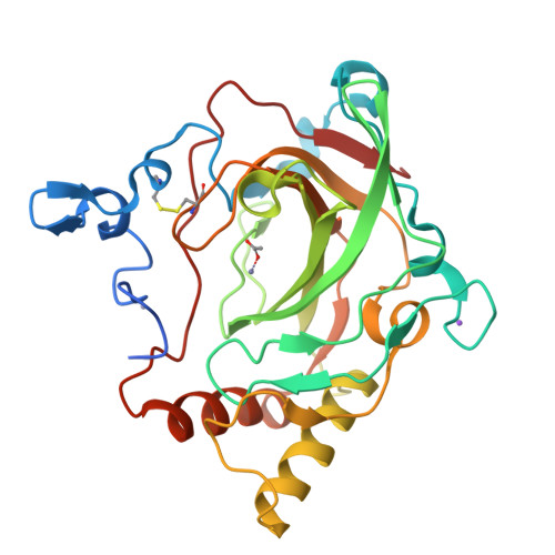 Rcsb Pdb 1y7w Crystal Structure Of A Halotolerant Carbonic Anhydrase From Dunaliella Salina