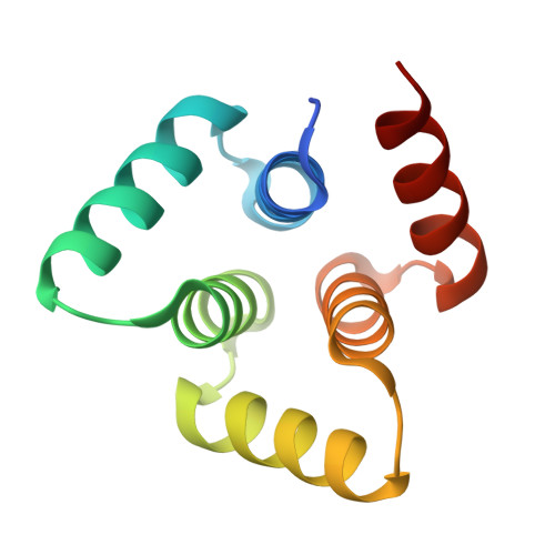 Rcsb Pdb 4yy2 Computationally Designed Left Handed Alpha Alpha Toroid With 3 Repeats In Space Group P212121