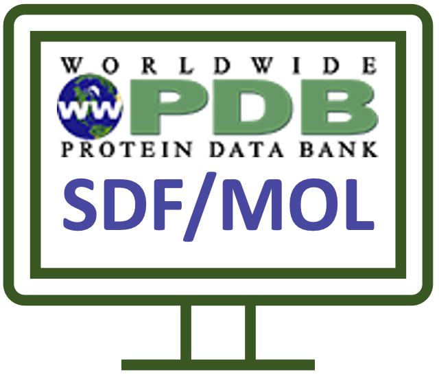 <I>Chemical Component Dictionary files with ideal geometries in SDF/MOL format are now available from the PDB archive</I>