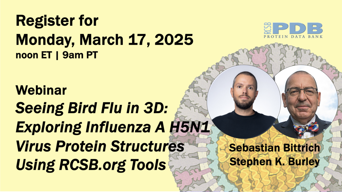 <I>Register for the March17 Webinar</I>: Seeing Bird Flu in 3D<BR>
(Rescheduled from February 25)