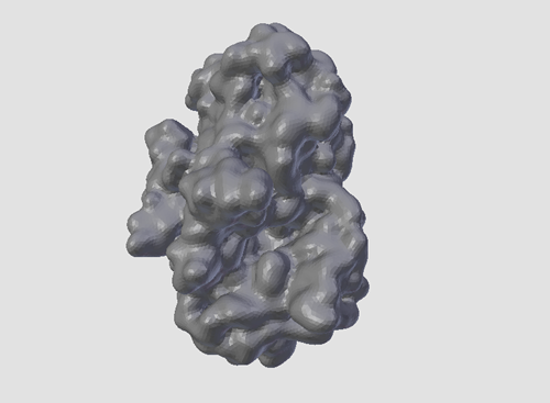 Alpha-amylase 3D model view