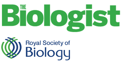 The Biologist's and Royal Society's of Biology Logos