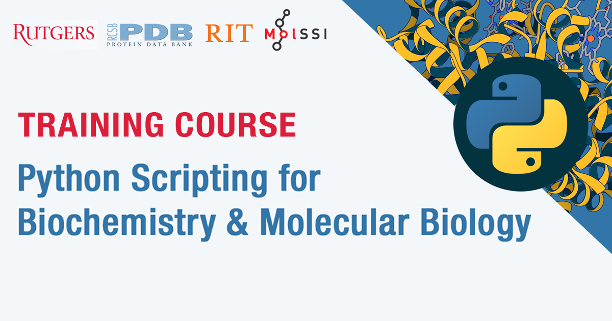 PDB-101: Python Scripting for Biochemistry & Molecular Biology | Part 1