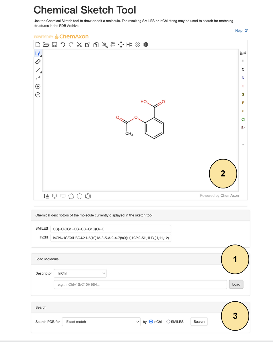 Chemical Sketch Tool