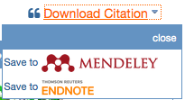 Download Citation Dropdown