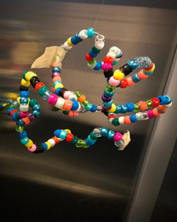 Creating sculptural models of proteins in a high-school engineering class 
by Keagan O’Mara (Bio-Med Science Academy STEM School)