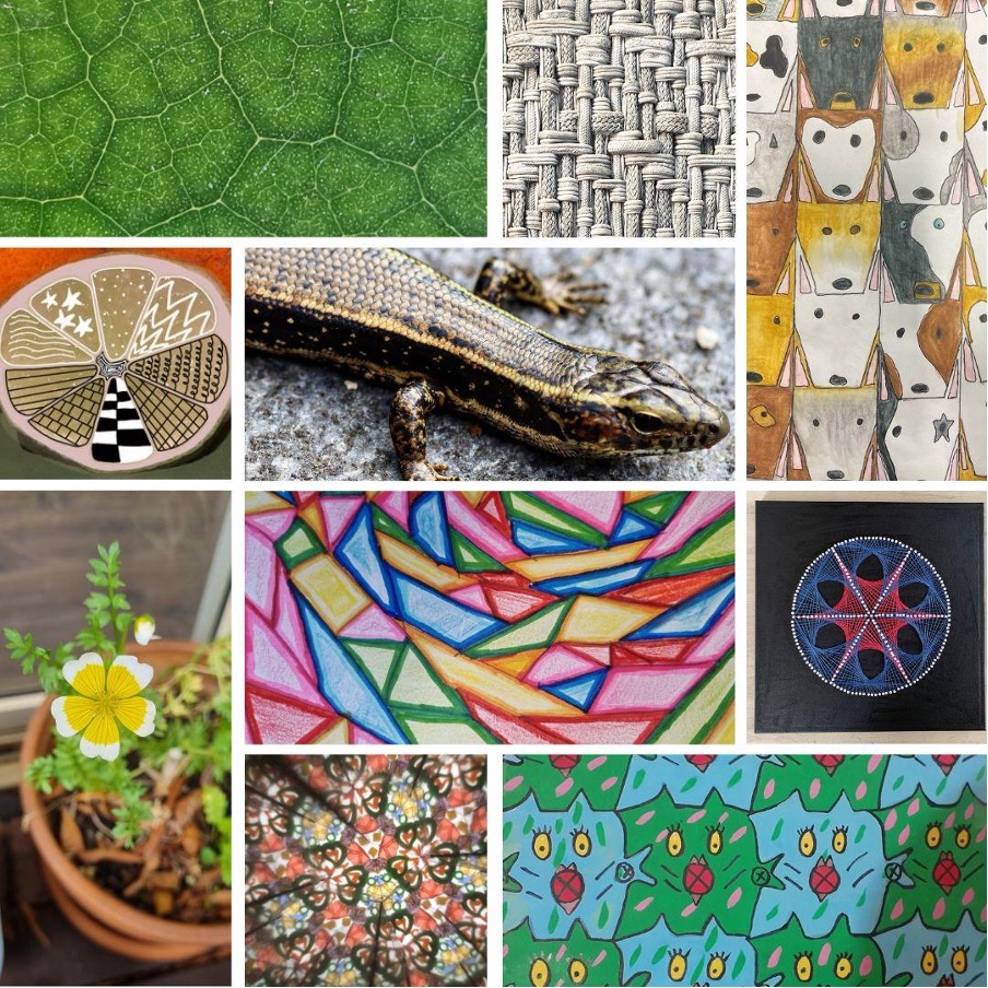 Images of 10 winning entries for the 2022 Bragg Your Pattern competition. 