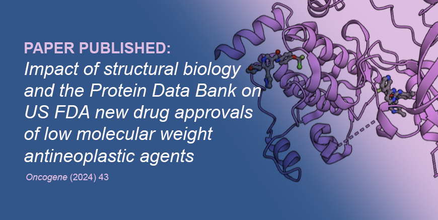 Paper Published on Oncogene Highlighting PDB Impact