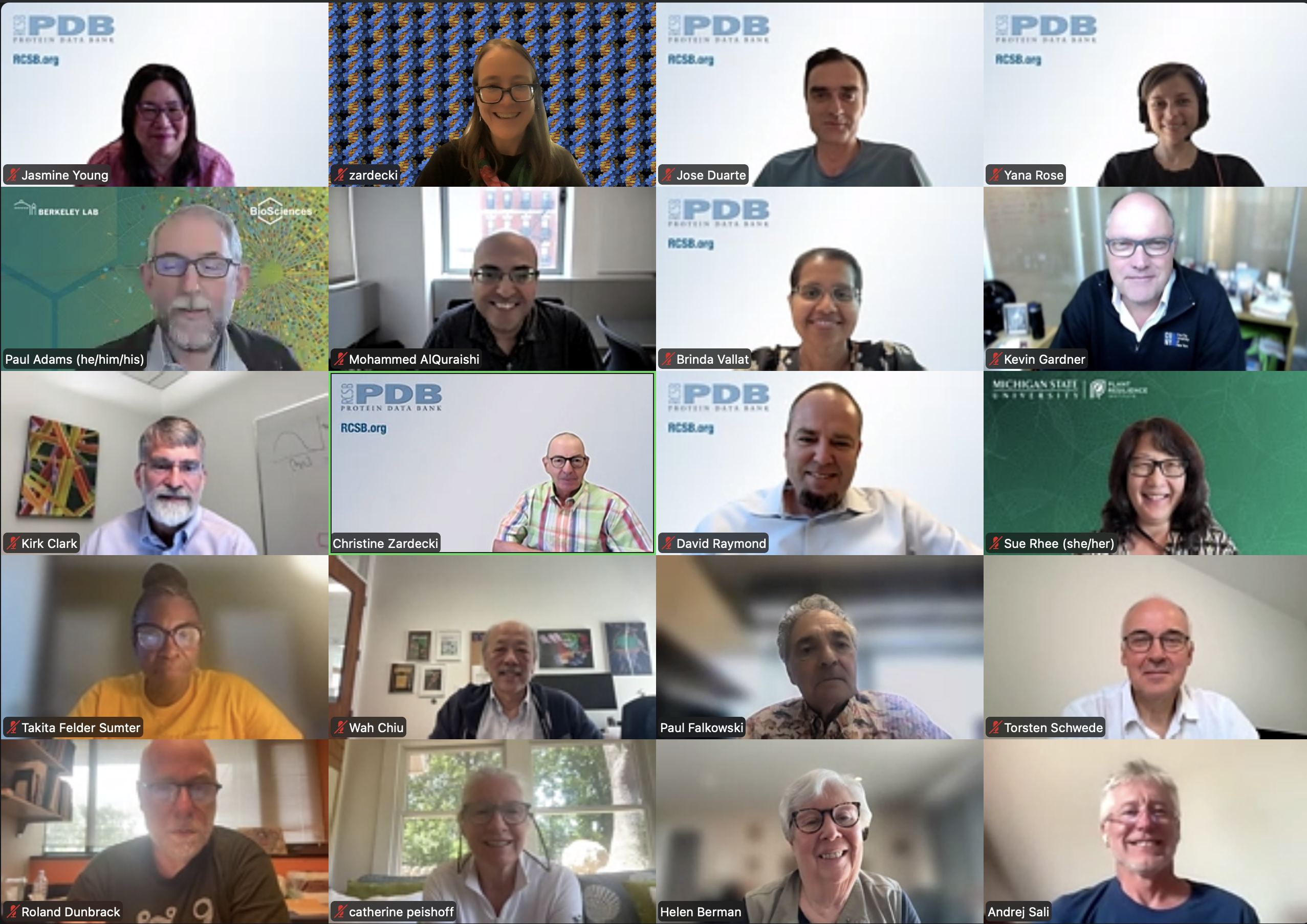 2025 RCSB PDB Advisory Committee Meeting Photo