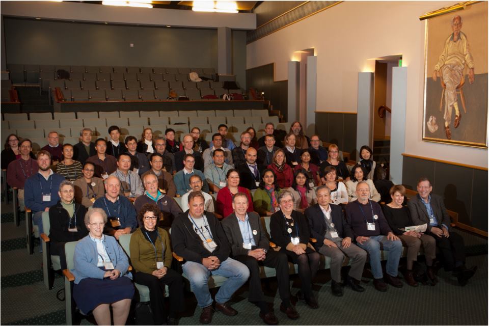 Members of the PDB, past and present, in attendance at the <a href="https://www.wwpdb.org/about/outreach-content/pdb40">PDB40 celebration.</a>
Photo by Constance Brukin.